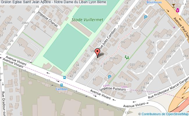 Eglise Saint Jean Apôtre - Notre Dame Du Liban  Lyon