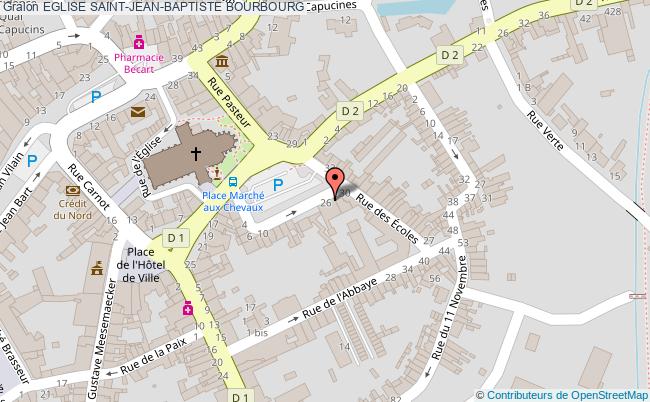 Eglise Saint-jean-baptiste  Bourbourg