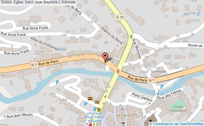 Eglise Saint Jean Baptiste  L'arbresle