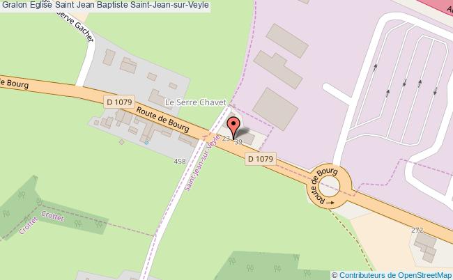 Eglise Saint Jean Baptiste  Saint-jean-sur-veyle