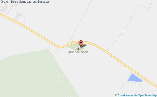 Eglise Saint-laurent  Bossugan