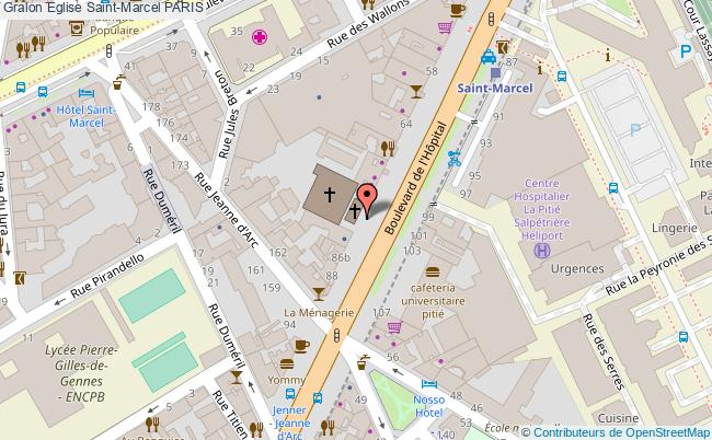 Eglise Saint-marcel  Paris