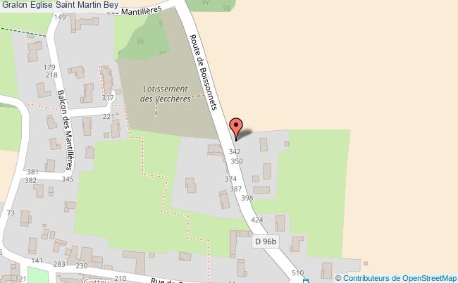 Eglise Saint Martin  Bey