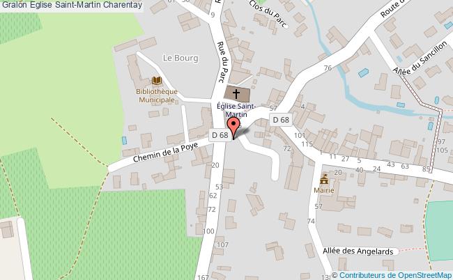 Eglise Saint-martin  Charentay