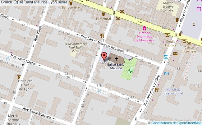 Eglise Saint Maurice  Lyon