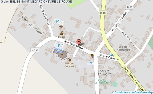 Eglise Saint Medard  Cheviré-le-rouge