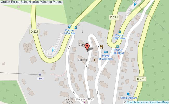 Eglise Saint Nicolas  Mâcot-la-plagne