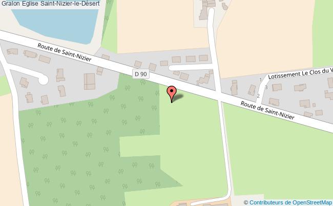 Eglise  Saint-nizier-le-désert