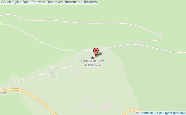 Eglise Saint-pierre De Blannaves  Branoux-les-taillades