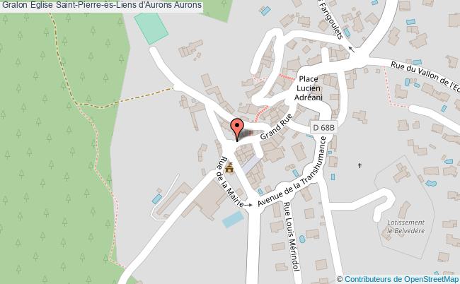 Eglise Saint-pierre-ès-liens D'aurons 