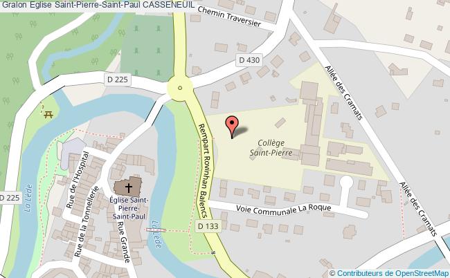 Eglise Saint-pierre-saint-paul  Casseneuil