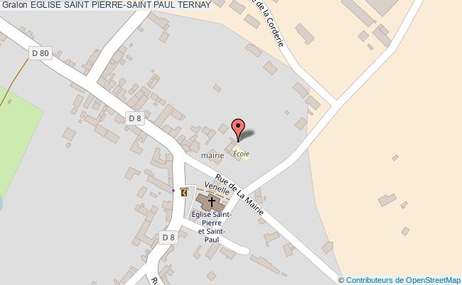 Eglise Saint Pierre-saint Paul  Ternay