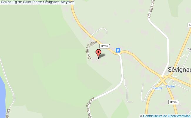 Eglise Saint-pierre  Sévignacq-meyracq