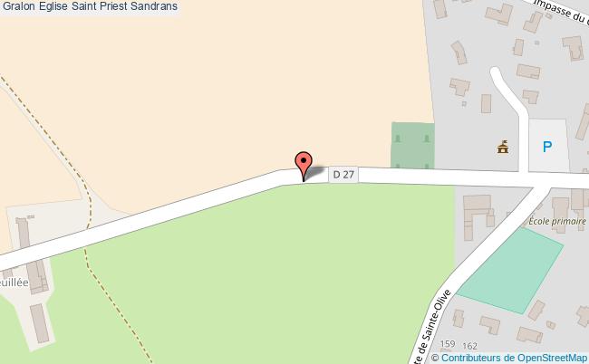 Eglise Saint Priest  Sandrans