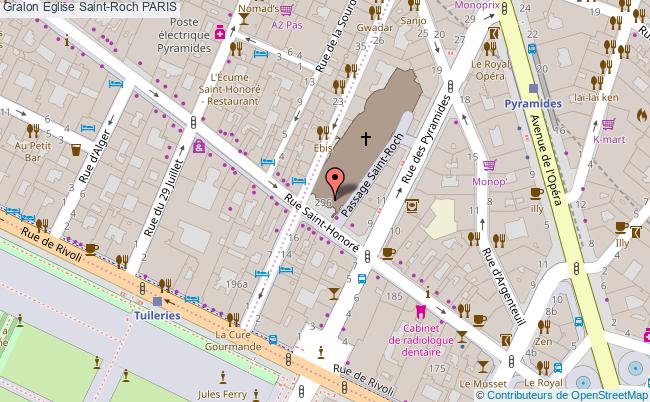 Eglise Saint-roch  Paris