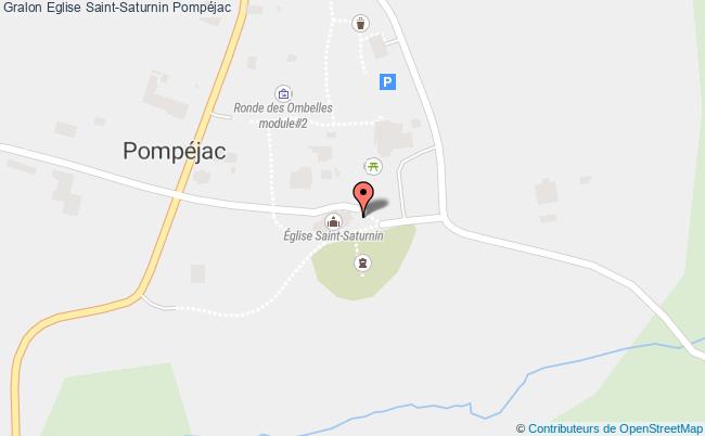 Eglise Saint-saturnin  Pompéjac