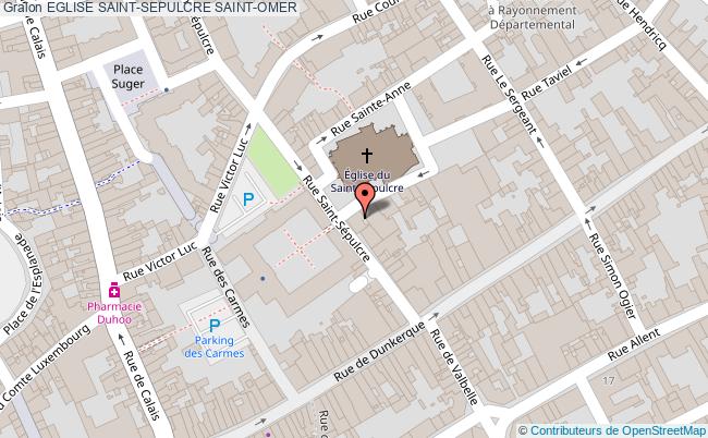 Eglise Saint-sepulcre  Saint-omer