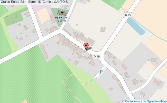 Eglise Saint-sernin De Cantois 