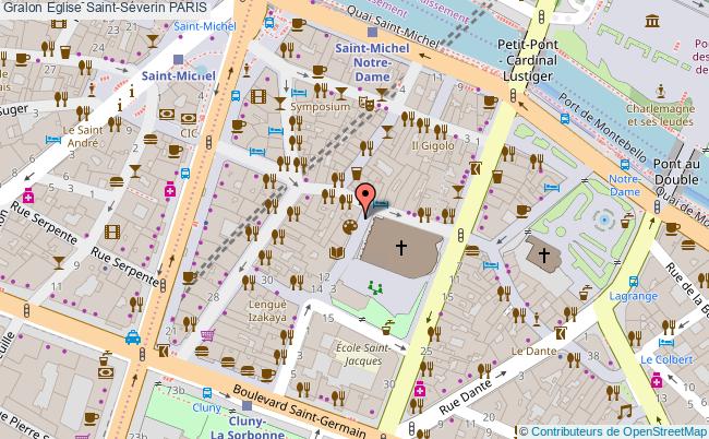 Eglise Saint-séverin  Paris