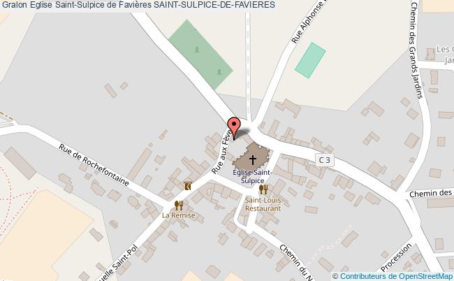 Eglise Saint-sulpice De Favières  Saint-sulpice-de-favières