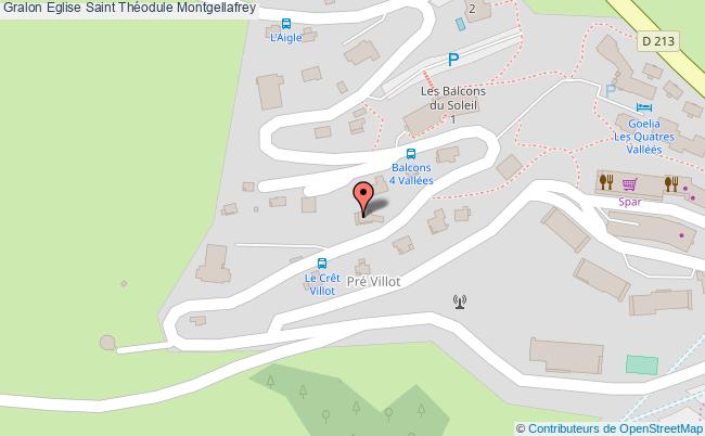 Eglise Saint Théodule  Montgellafrey