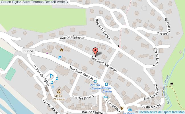 Eglise Saint Thomas Beckett  Avrieux