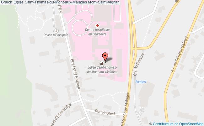 Ancienne église saintjacquesdumontauxmalades Montsaintaignan