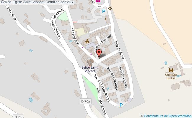 Eglise Saint-vincent  Cornillon-confoux