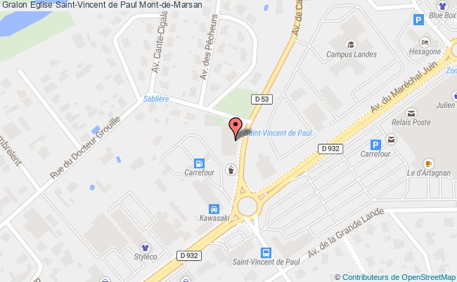 Eglise Saint-vincent De Paul  Mont-de-marsan