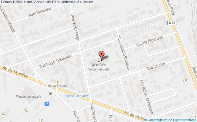 Eglise Saint-vincent-de-paul  Sotteville-lès-rouen