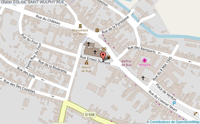 Eglise Saint Wulphy  Rue