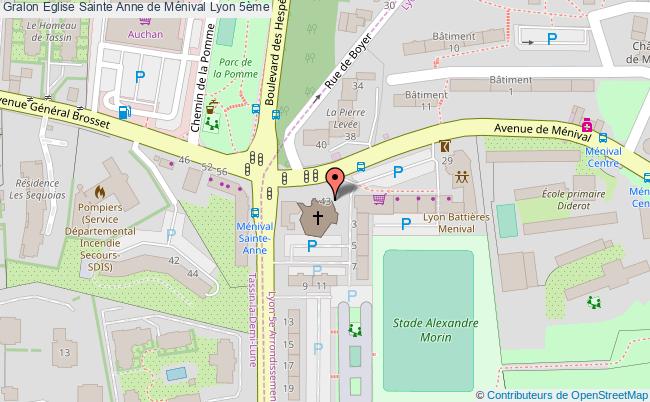 Eglise Sainte Anne De Ménival  Lyon