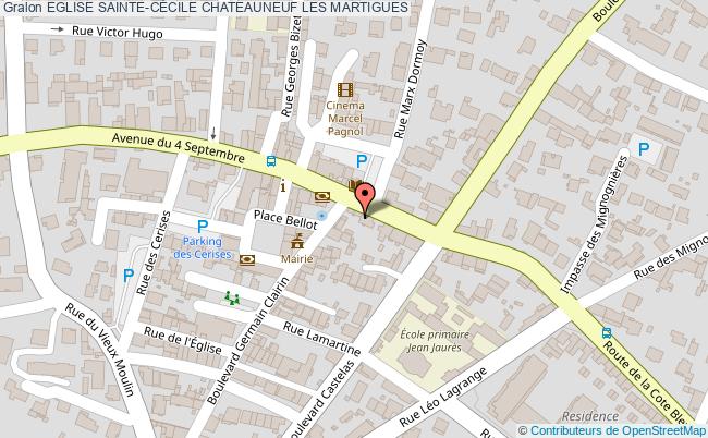 Eglise Sainte-cÉcile  Châteauneuf-les-martigues