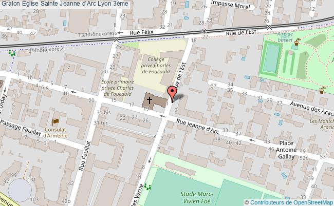 Eglise Sainte Jeanne D'arc  Lyon