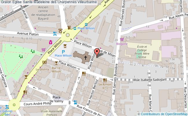 Eglise Sainte Madeleine Des Charpennes  Villeurbanne