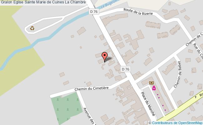 Eglise Sainte Marie De Cuines  La Chambre