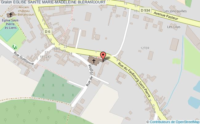 Eglise Sainte Marie-madeleine  Blérancourt