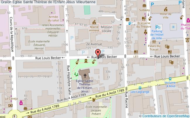 Eglise Sainte Thérèse De L'enfant Jésus  Villeurbanne