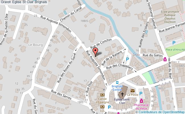 Eglise St Clair  Brignais