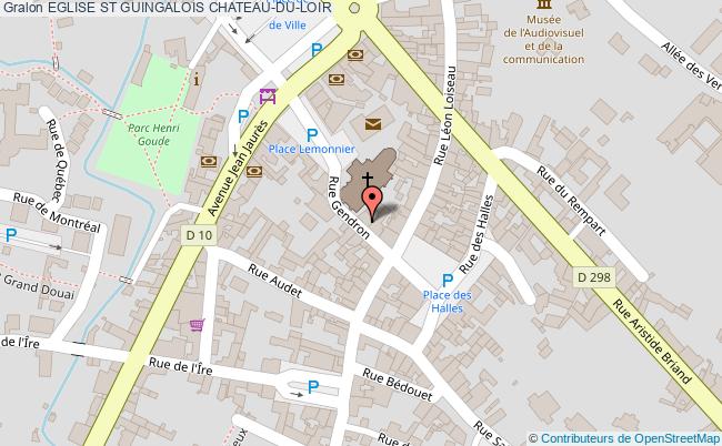 Eglise St Guingalois  Château-du-loir