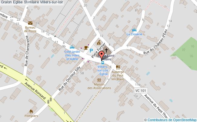 Eglise St-hilaire  Villiers-sur-loir