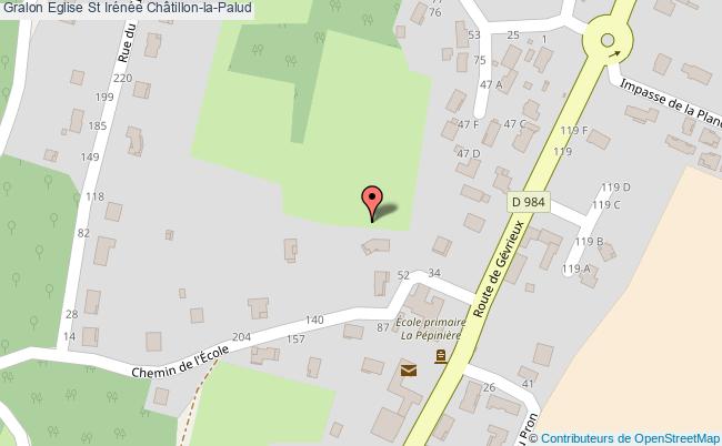 Eglise St Irénée  Châtillon-la-palud