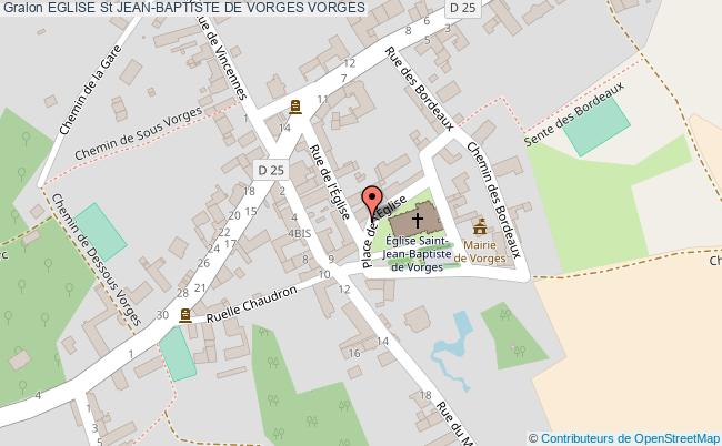 Eglise St Jean-baptiste De Vorges 