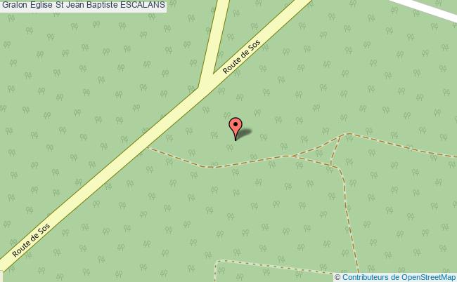 Eglise St Jean Baptiste  Escalans