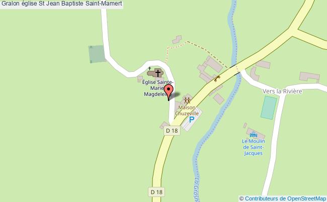 église St Jean Baptiste  Saint-mamert