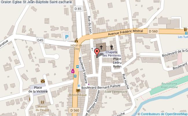 Eglise St Jean-baptiste  Saint-zacharie