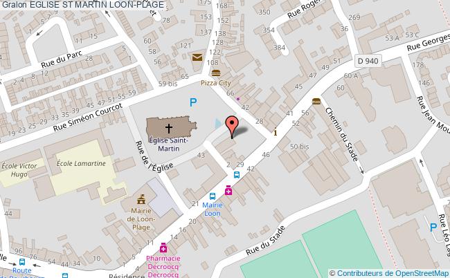 Eglise St Martin  Loon-plage