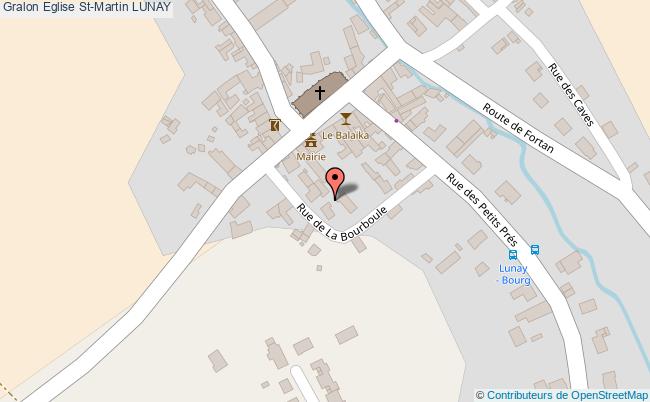 Eglise St-martin  Lunay