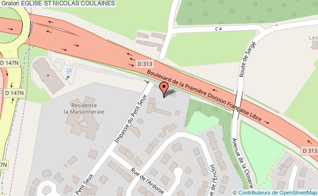 Eglise St Nicolas  Coulaines