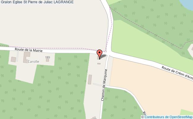 Eglise St Pierre De Juliac  Lagrange